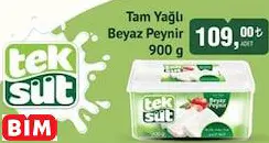 TEKSÜT TAM YAĞLI BEYAZ PEYNİR TEKSÜT TAM YAĞLI BEYAZ PEYNİR